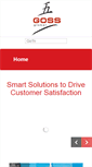 Mobile Screenshot of gossglobal.com